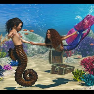 The Mermaid and the Seahorse