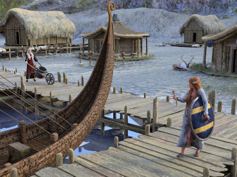 The viking Village