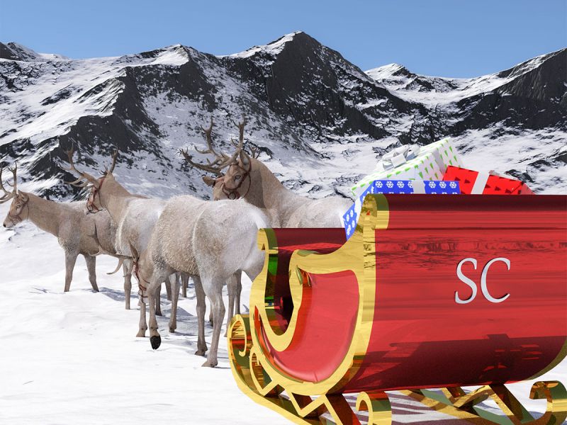 santa's sleigh